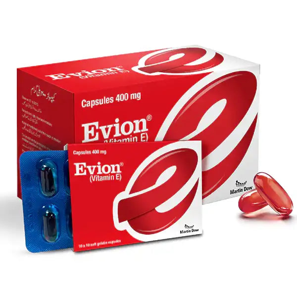 Evion Capsules 400mg | Buy Online via Marham Shop