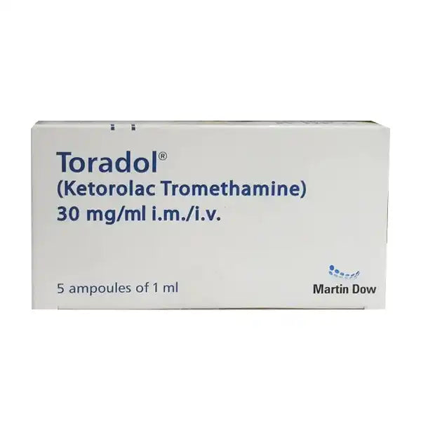 Toradol Im/Iv Injection 30mg/ml – MARHAM.PK
