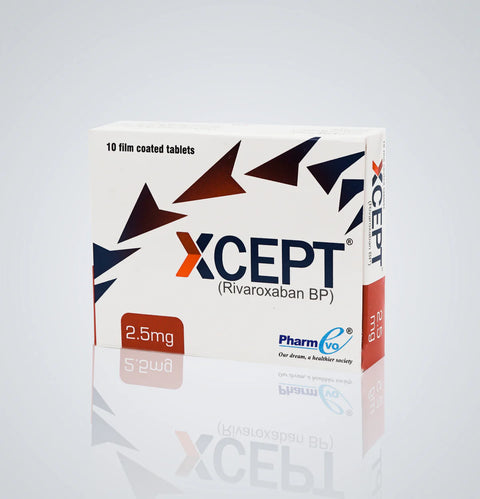 Xcept Tablets 2.5mg