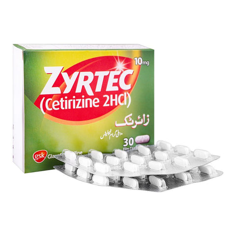 Zyrtec Tablets 10mg