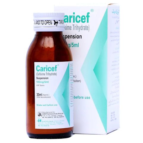 Caricef 30ml Suspension 100mg/5ml