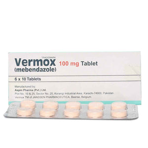 Vermox Tablets 100mg